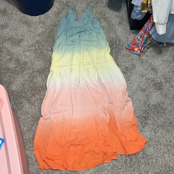 Young, Fabulous, and Broke Stevie Rainbow Ombre Dress Size XS - Picture 4 of 10